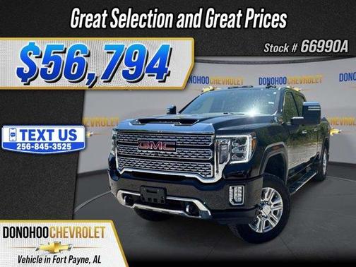 Onyx Black 2022 GMC Sierra 2500 Denali