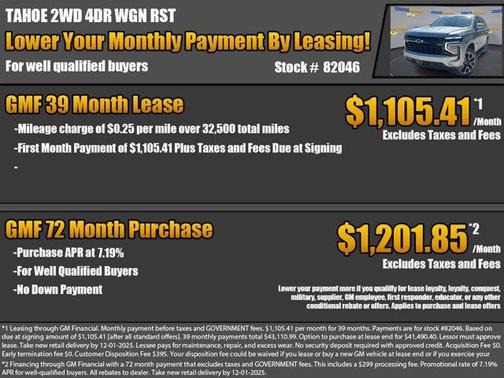 2026 Chevrolet Tahoe RST