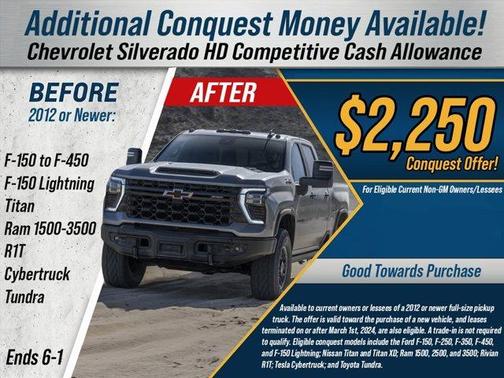 Summit White 2026 Chevrolet Silverado 3500 LTZ