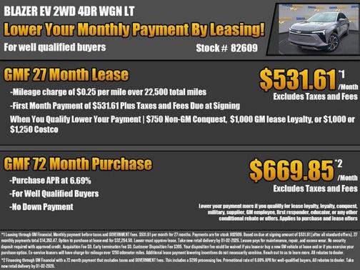 2026 Chevrolet Blazer EV LT