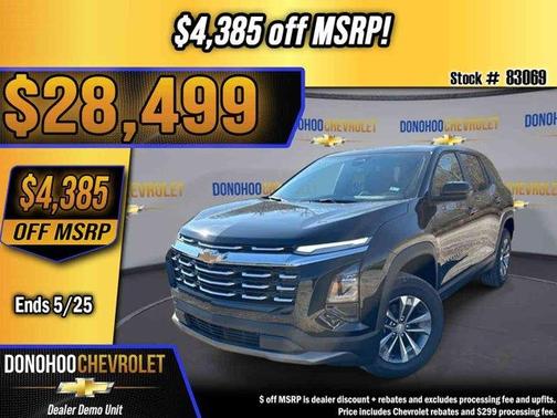 Mosaic Black Metallic 2026 Chevrolet Equinox LT