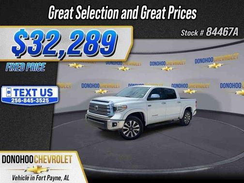 White 2018 Toyota Tundra