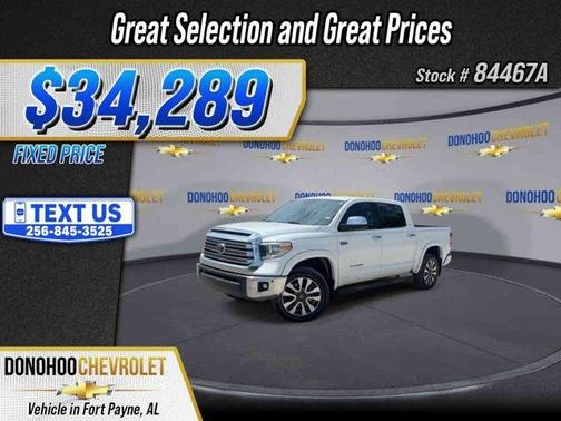 White 2018 Toyota Tundra