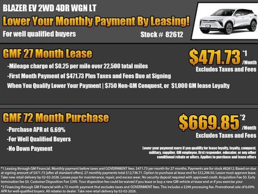 2026 Chevrolet Blazer EV LT