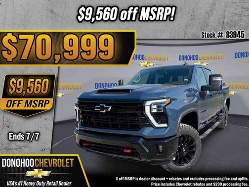 Lakeshore Blue Metallic 2026 Chevrolet Silverado 2500 LT