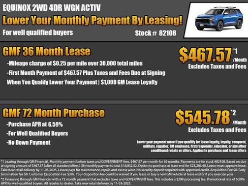 2026 Chevrolet Equinox FWD ACTIV