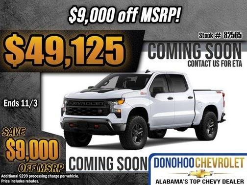 2026 Chevrolet Silverado 1500 Custom Trail Boss