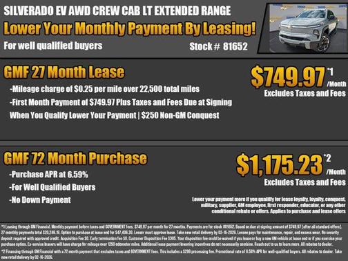 2026 Chevrolet Silverado EV LT