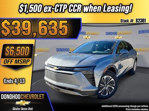 Sterling Gray Metallic 2026 Chevrolet Blazer EV LT