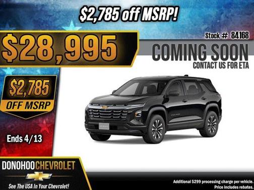 Mosaic Black Metallic 2026 Chevrolet Equinox LT