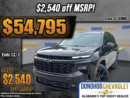 2026 Chevrolet Traverse RS