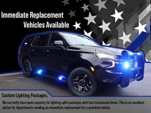 Summit White 2025 Chevrolet Tahoe Police