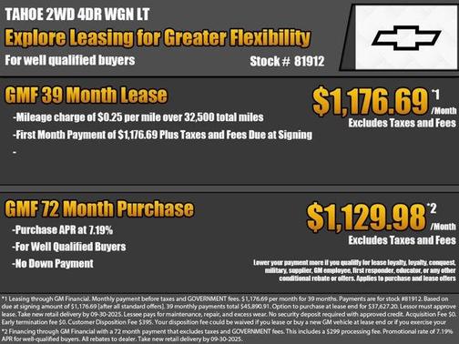 2026 Chevrolet Tahoe LT
