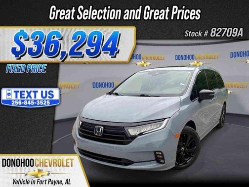 Gray 2023 Honda Odyssey Sport