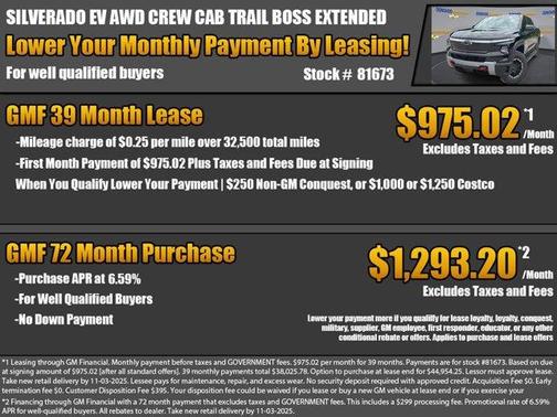 2026 Chevrolet Silverado EV Trail Boss