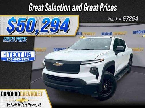 Summit White 2024 Chevrolet Silverado EV WT