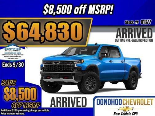 2025 Chevrolet Silverado 1500 ZR2