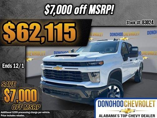 2026 Chevrolet Silverado 2500 Custom