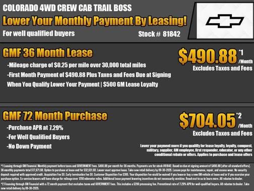 2026 Chevrolet Colorado Trail Boss