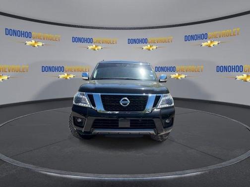 Super Black 2020 Nissan Armada Platinum