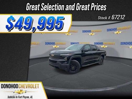Black 2024 Chevrolet Silverado EV WT