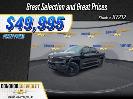 Black 2024 Chevrolet Silverado EV WT