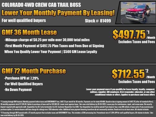 2026 Chevrolet Colorado Trail Boss