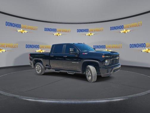 Black 2025 Chevrolet Silverado 2500 Custom