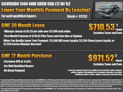 2025 Chevrolet Silverado 1500 LTZ