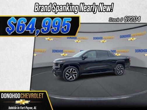 Black 2024 Chevrolet Silverado EV RST