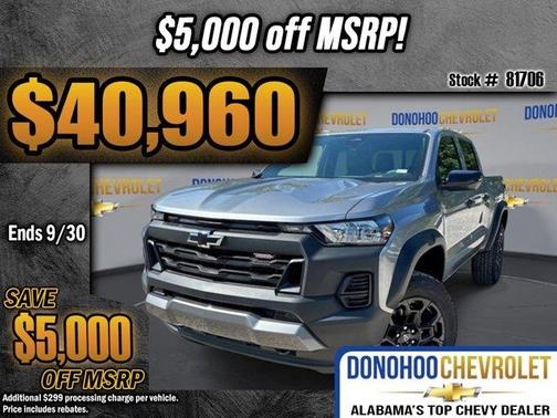 2026 Chevrolet Colorado Trail Boss