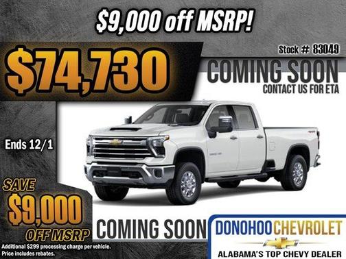 2026 Chevrolet Silverado 3500 LTZ