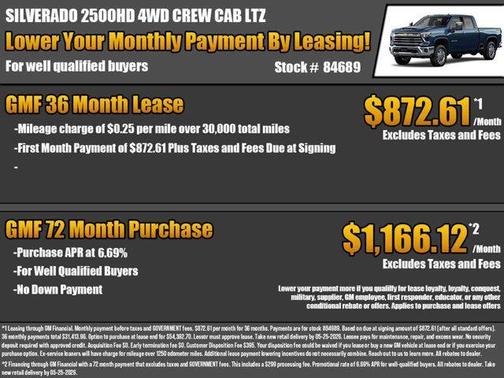Lakeshore Blue Metallic 2026 Chevrolet Silverado 2500 LTZ