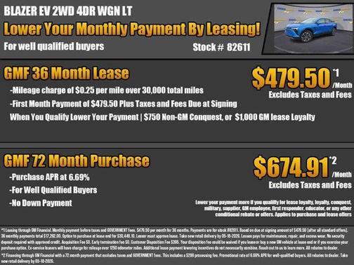 Rip Tide Blue 2026 Chevrolet Blazer EV LT
