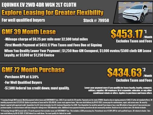 2025 Chevrolet Equinox EV LT1 w/PCY