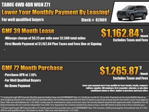 2026 Chevrolet Tahoe Z71