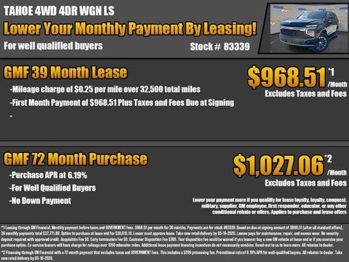 2026 Chevrolet Tahoe LS