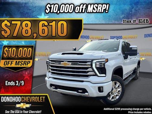 2026 Chevrolet Silverado 3500 High Country