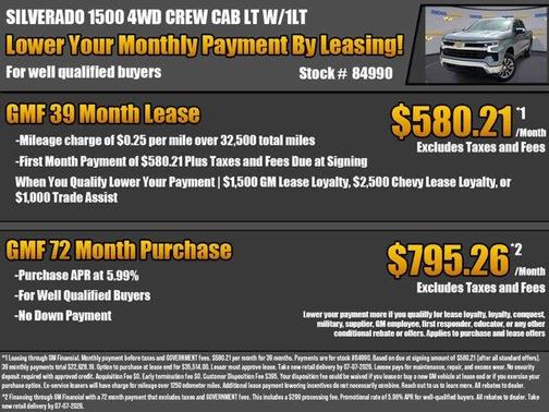 Sterling Gray Metallic 2026 Chevrolet Silverado 1500 LT