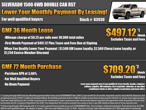 2026 Chevrolet Silverado 1500 RST