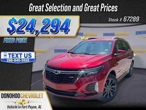 Radiant Red 2023 Chevrolet Equinox RS