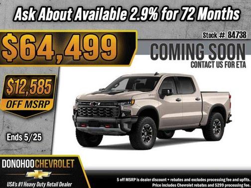 White Sand 2026 Chevrolet Silverado 1500 ZR2