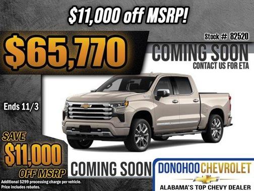 2026 Chevrolet Silverado 1500 High Country