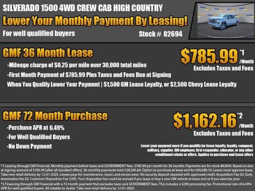 2026 Chevrolet Silverado 1500 High Country