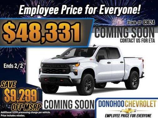 2026 Chevrolet Silverado 1500 Custom Trail Boss