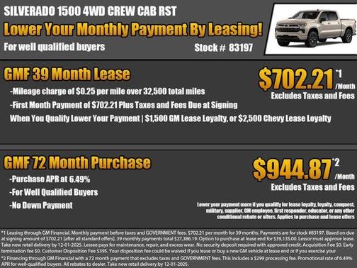 2026 Chevrolet Silverado 1500 RST