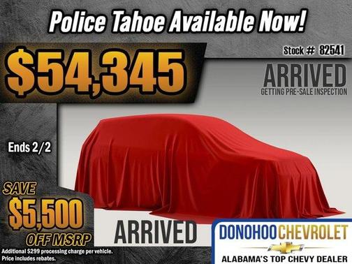 2026 Chevrolet Tahoe Police