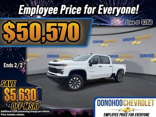 2026 Chevrolet Silverado 2500 Custom