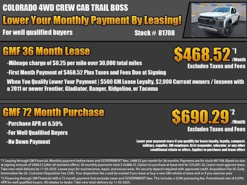 2026 Chevrolet Colorado Trail Boss