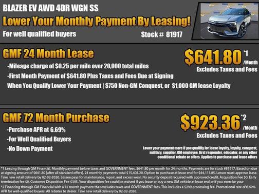 2026 Chevrolet Blazer EV SS